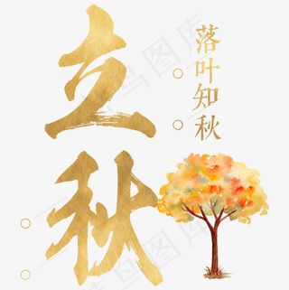 菜鸟图库：立秋——落叶知秋