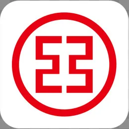 手机中国工商银行应用图标,免抠元素(599*599px)psd模版下载