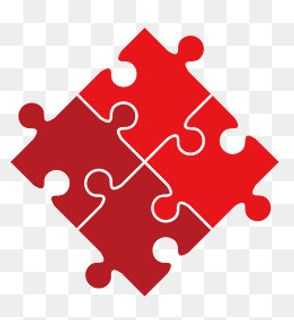 创意卡通拼图,免抠元素