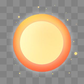 金黄色圆盘时尚光效,免抠元素