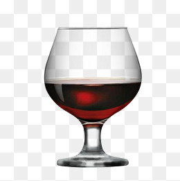酒杯实物红酒杯矮脚透明玻璃杯(2000*2000px)psd模版下载