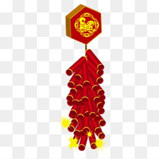烟花爆竹矢量素材,免抠元素