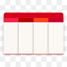 红色矢量数据统计表格,免抠元素(2000*2000px)ai矢量模版下载