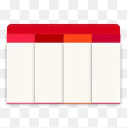 红色矢量数据统计表格,免抠元素(2000*2000px)ai矢量模版下载