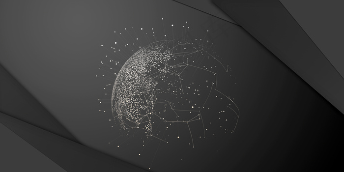 黑色科技背景海报背景图片素材