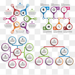 矢量圆形图表,免抠元素