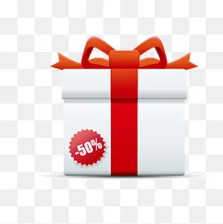 半价优惠包,免抠元素