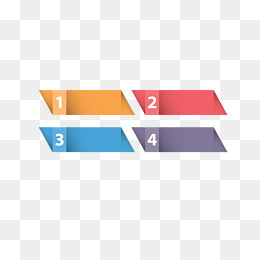 矢量创意数字标签,免抠元素