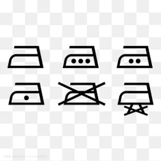 洗衣服标示符,免抠元素