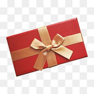 金色蝴蝶节装饰豪华礼盒,免抠元素