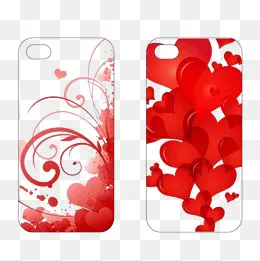 喜庆的手机套(1000*1000px)psd模版下载