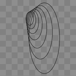 线条不规则图形圆环弧形,免抠元素