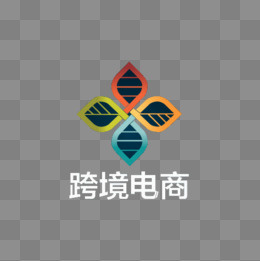 四叶草跨境电商图标,免抠元素