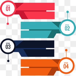 矢量数字编号步骤PNG图片,免抠元素