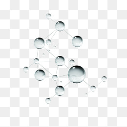 透明分子式模型,免抠元素
