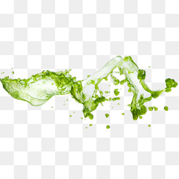 绿色果汁,免抠元素