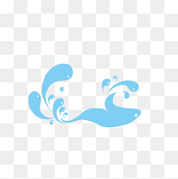矢量蓝色海浪(2542*1327px)ai矢量模版下载
