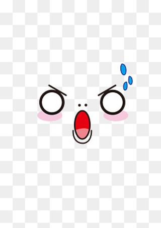 发怒的表情,免抠元素