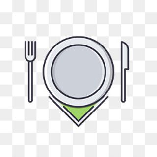 餐具刀叉矢量免扣素材,免抠元素