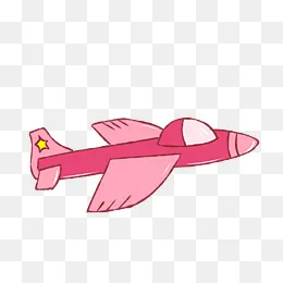 手绘儿童节玩具飞机,免抠元素(3000*2000px)psd模版下载