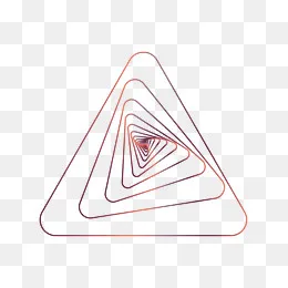 手绘三角形不规则形状装饰图案,免抠元素