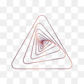 手绘三角形不规则形状装饰图案,免抠元素