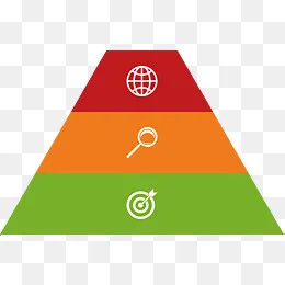 矢量创意设计三段分布目录图,免抠元素(1987*1291px)ai矢量模版下载