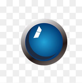 蓝色玻璃材质,免抠元素