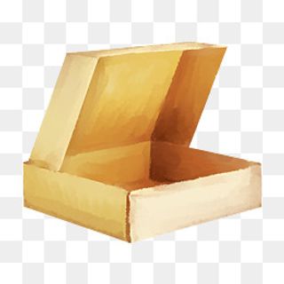 矢量图一个纸盒子,免抠元素