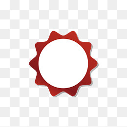 花边惊爆价爆炸贴,免抠元素