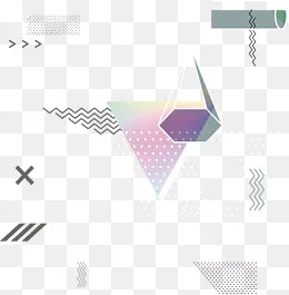 孟菲斯创意图形元素,免抠元素(7135*7233px)psd模版下载
