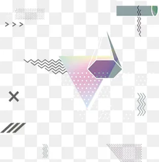 孟菲斯创意图形元素,免抠元素