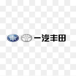 灰色一汽丰田logo标志(1500*1500px)ai矢量模版下载
