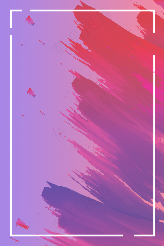 电商红蓝广告背景海报背景图片素材