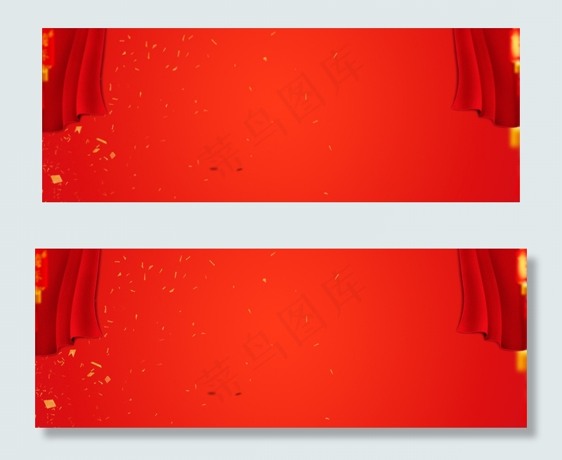 春节扁平化促销海报背景图片素材