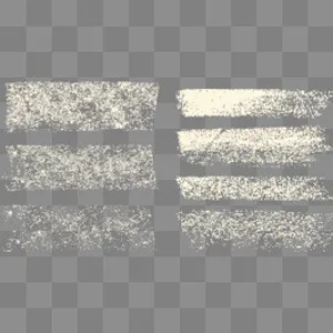 各种粉笔笔触,免抠元素