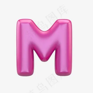 艺术字体字母M