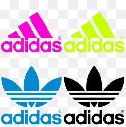 阿迪达斯LOGO免抠下载,免抠元素