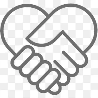 卡通握手表示谢谢的PNG,免抠元素 卡通握手表示谢谢的PNG,免抠元素