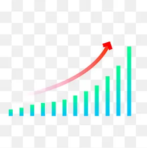 金融理财数据趋势图,免抠元素