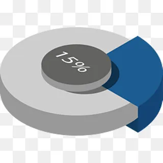 矢量手绘饼状图,免抠元素 矢量手绘饼状图,免抠元素