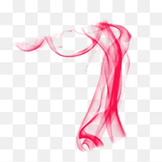 光效炫彩红色云烟