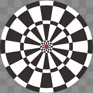箭靶射击靶标准圈免抠图片,免抠元素