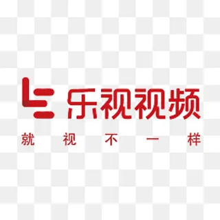 乐视视频矢量视频播放器LOGO,免抠元素