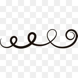 不停打圈的曲线,免抠元素(2010*501px)ai矢量模版下载