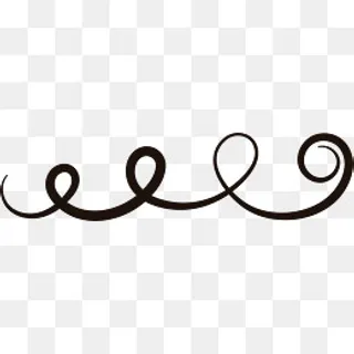 不停打圈的曲线,免抠元素