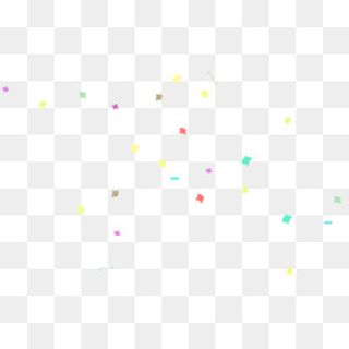 彩色五颜六色漂浮彩纸屑,免抠元素