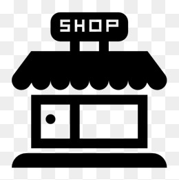 卡通买买买消费门店的PNG