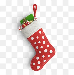 产品实物圣诞袜,免抠元素
