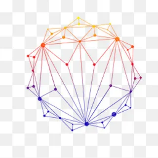 创意点线线条图形元素,免抠元素